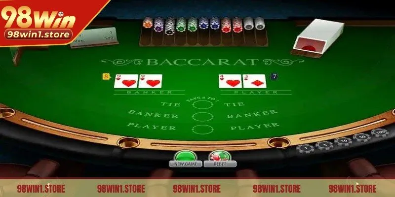 Luật chơi Baccarat 98Win chi tiết và dễ hiểu nhất